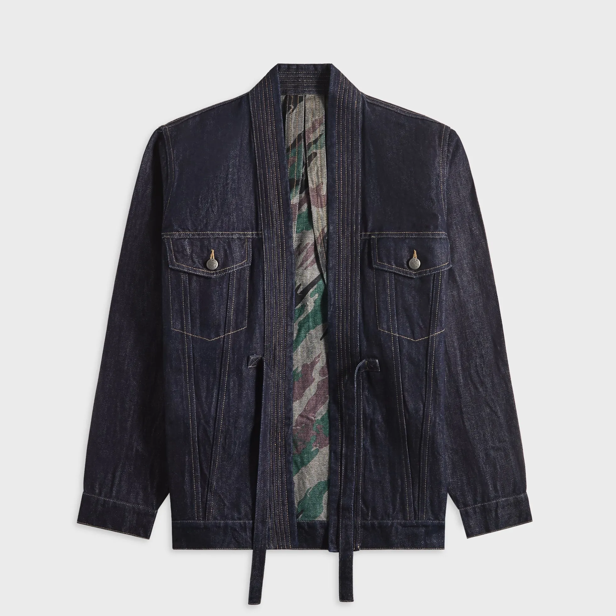6059 Maha Hemp Denim Kimono