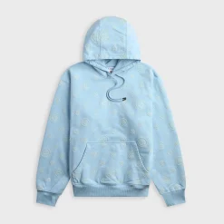Applique Monogram Hooded Sweatshirt