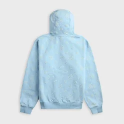 Applique Monogram Hooded Sweatshirt