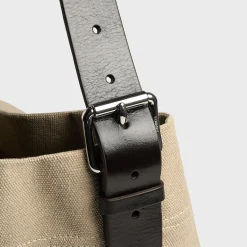 Belted Tote Bag