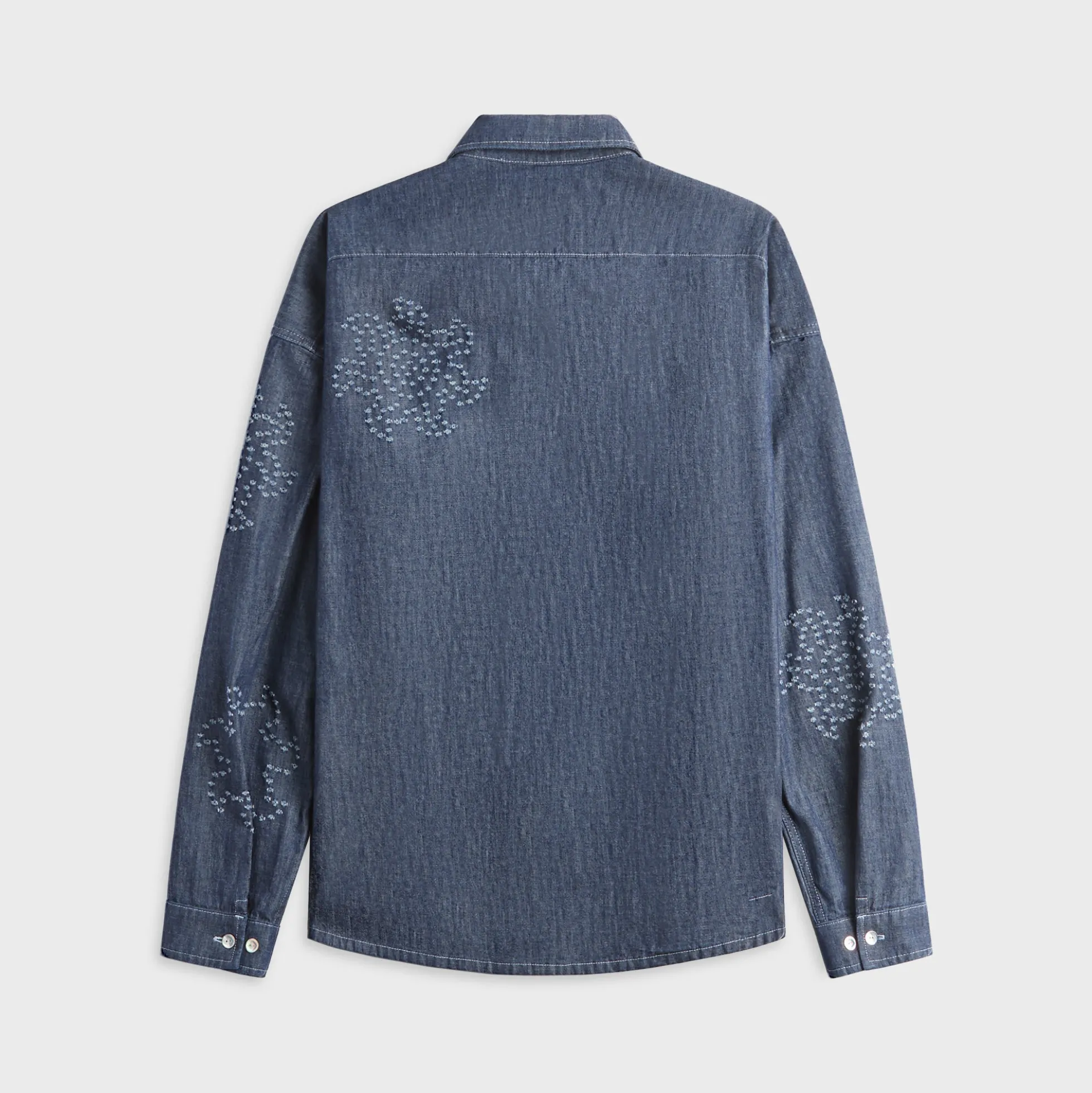 Blue Chambray Oversized Shirt