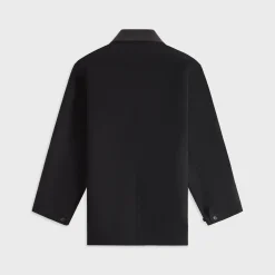 Cashmere Melton Hand Sewn Blouson