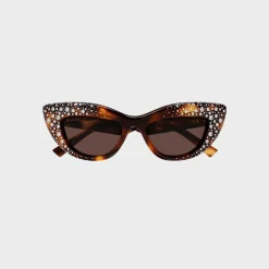 Cat-Eye Frame Sunglasses