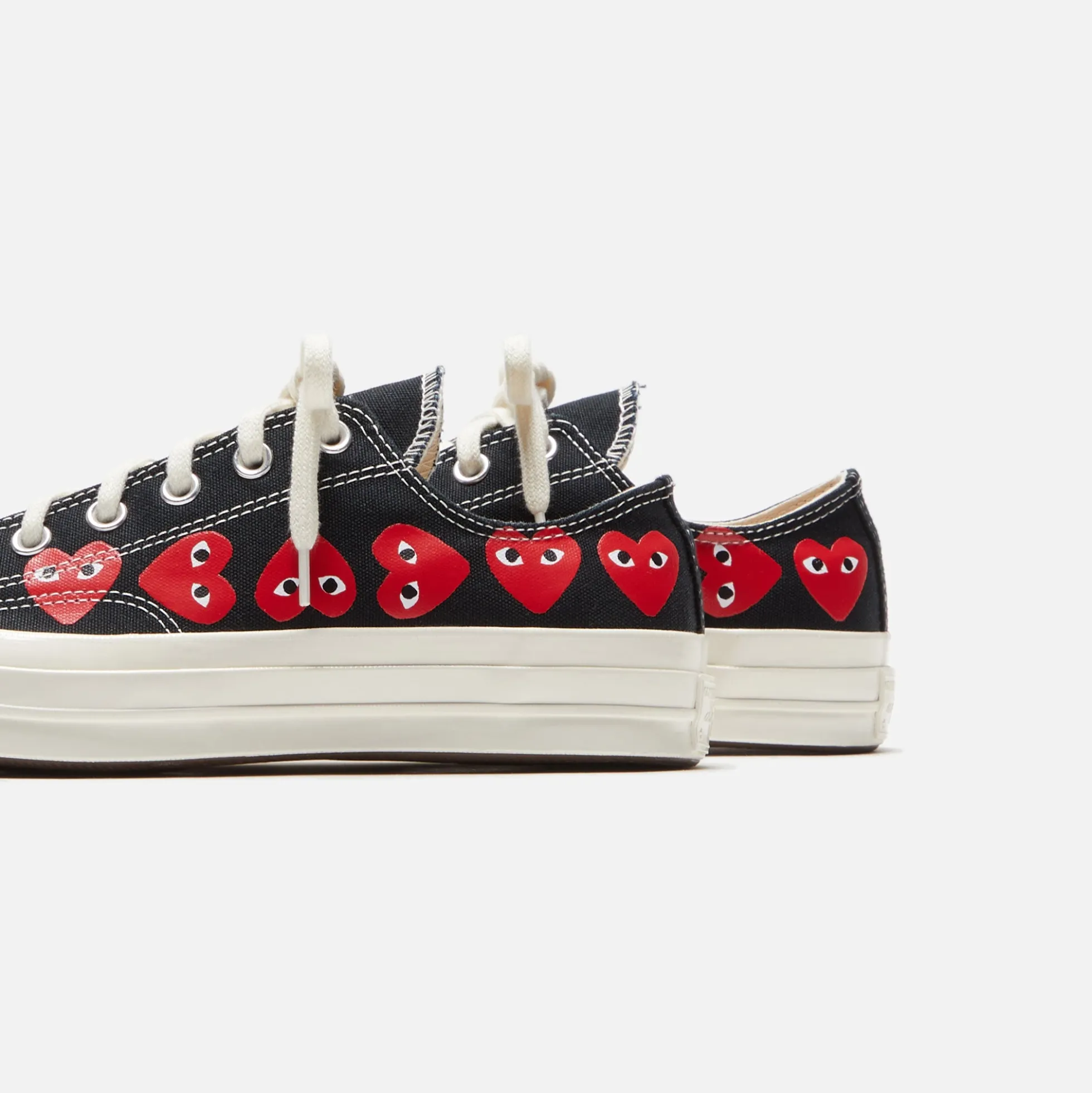 Comme Des Garçons Play x Converse Multi Heart Low Top