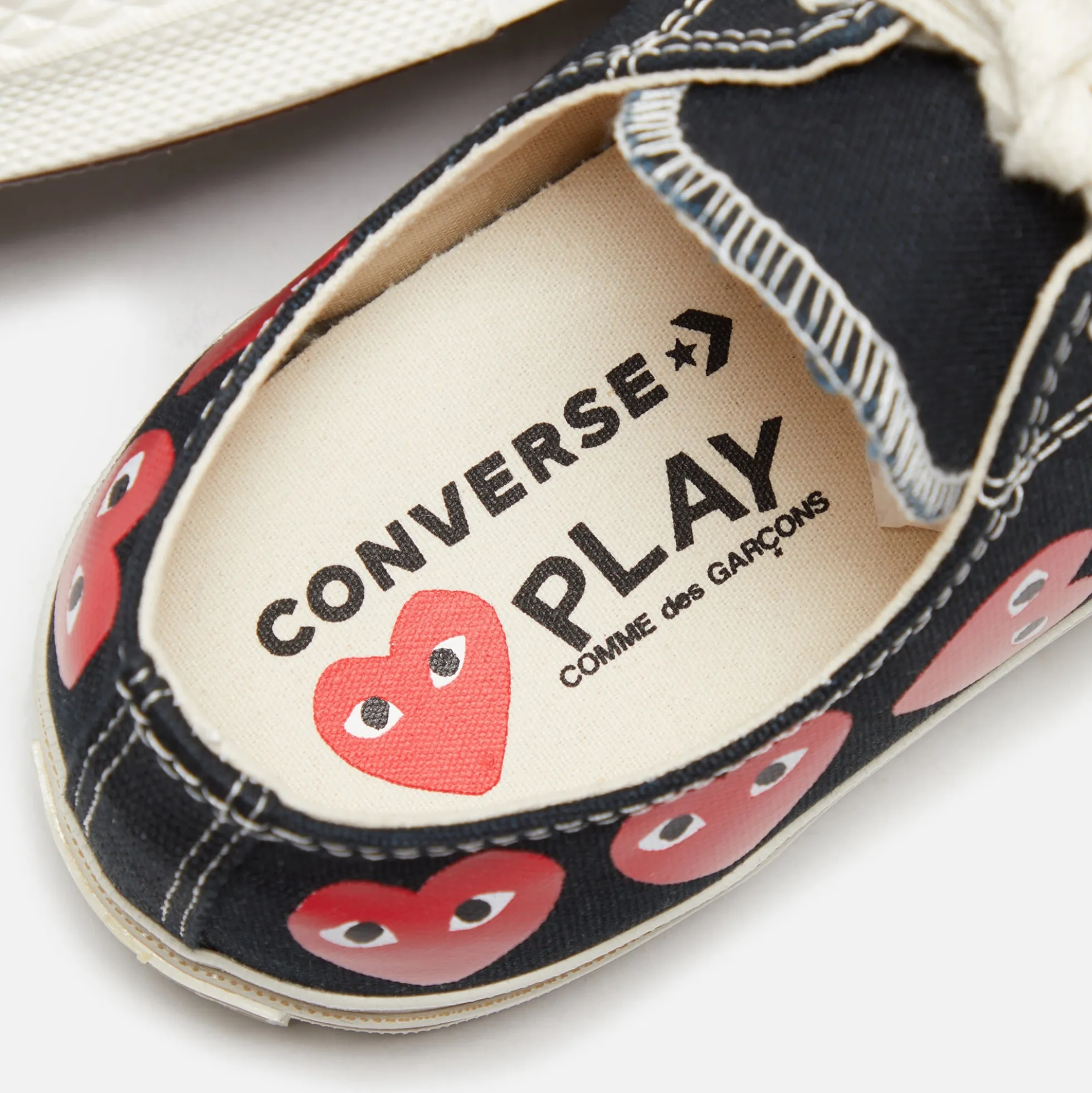 Comme Des Garçons Play x Converse Multi Heart Low Top