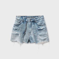 Distressed Double Layer Short