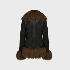 Dorothy Leather Coat
