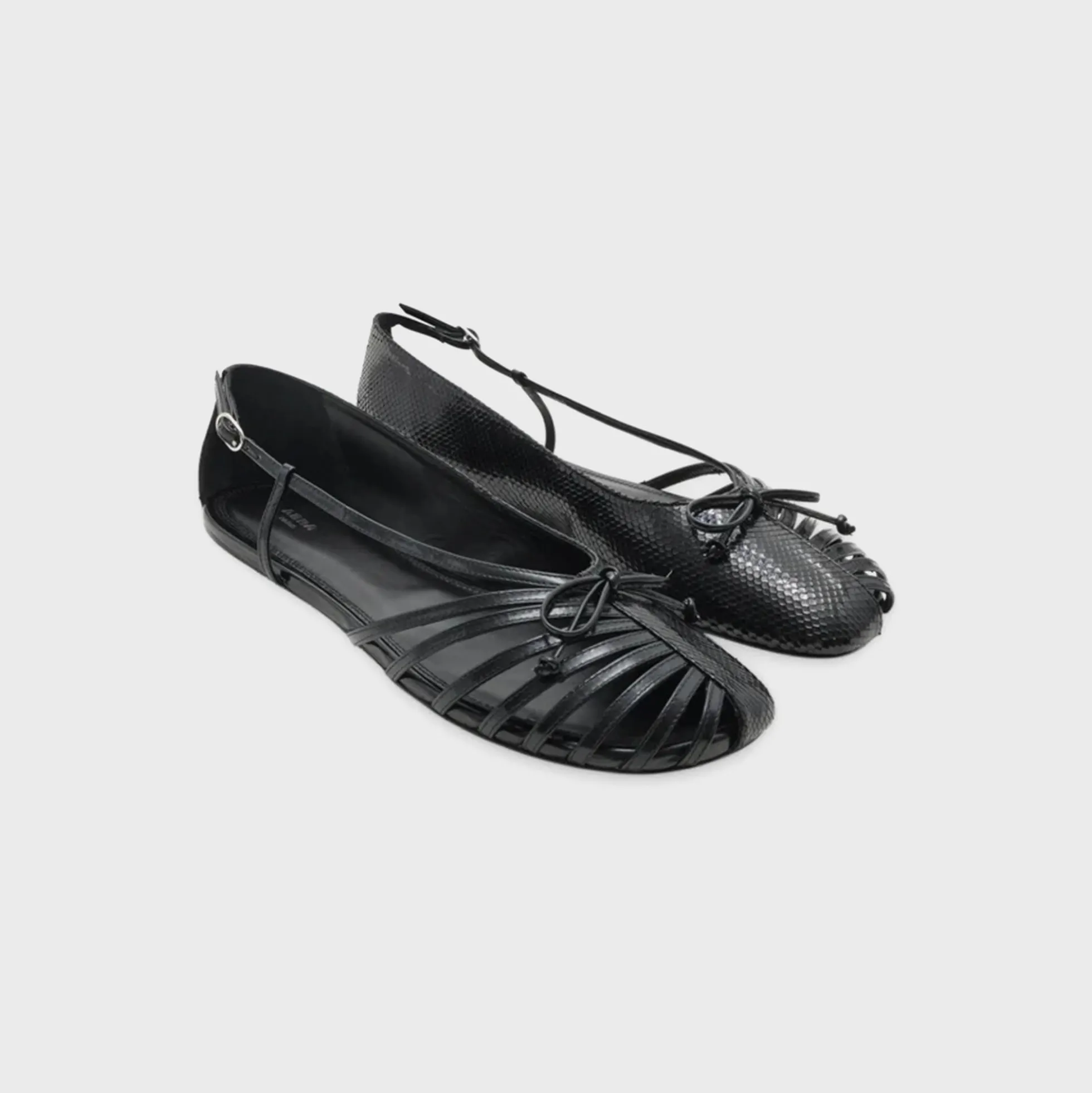 Double Shoe Ballerina Flat