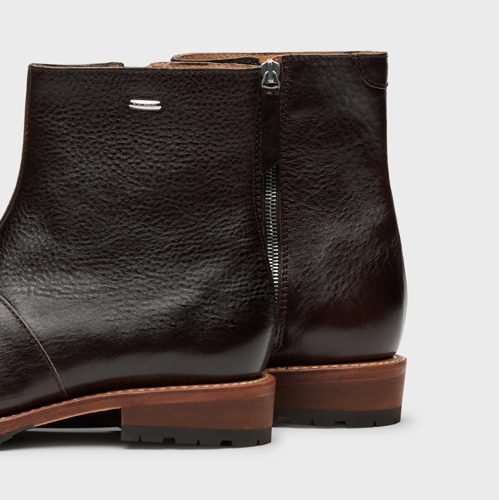 Engine Boot Deep Americano Leather