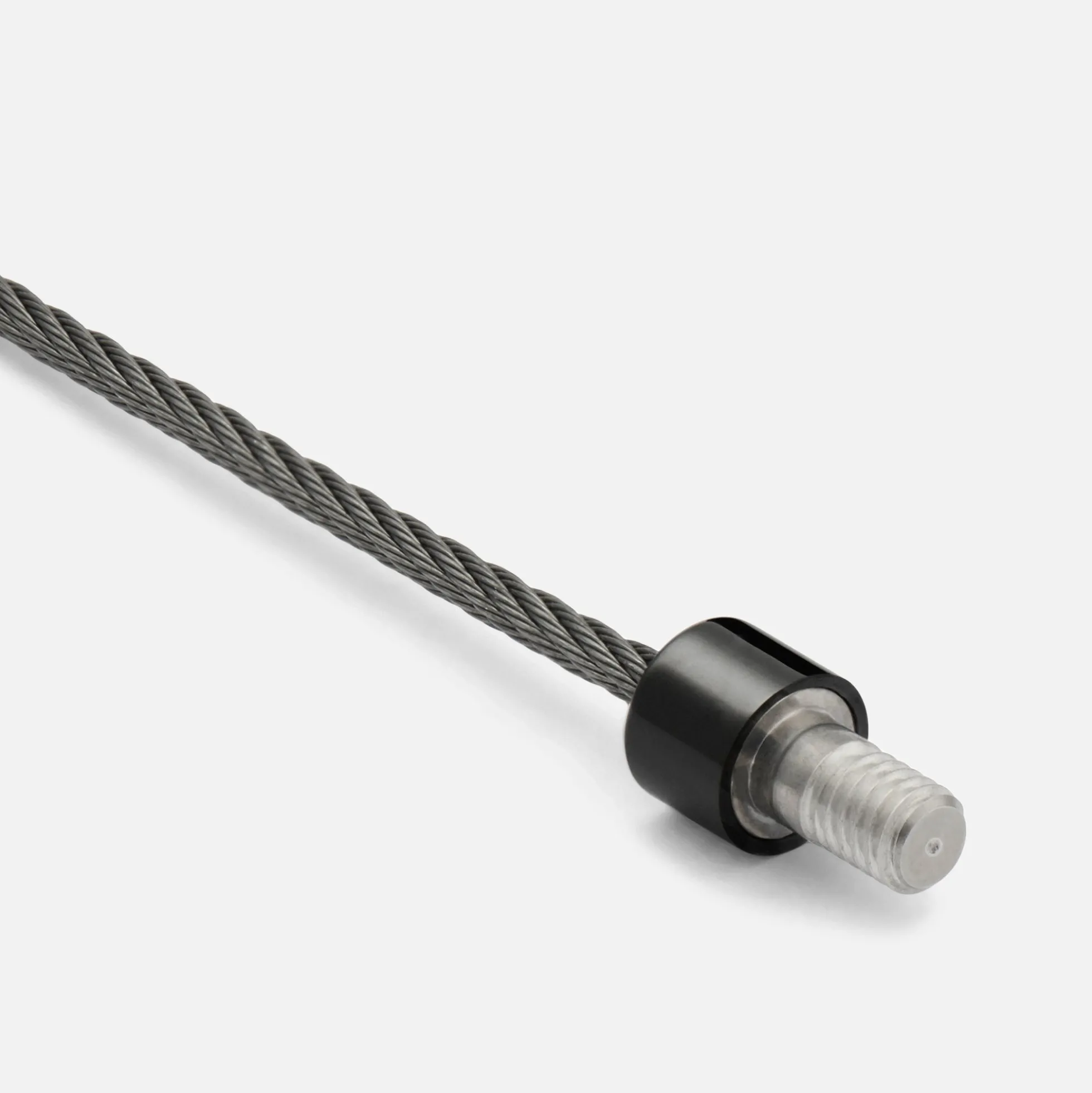 5g Polished Ceramic Cable Bracelet