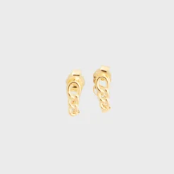 Gemini Gold Earring