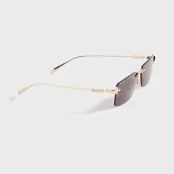 GG Rectangular Frame Sunglasses