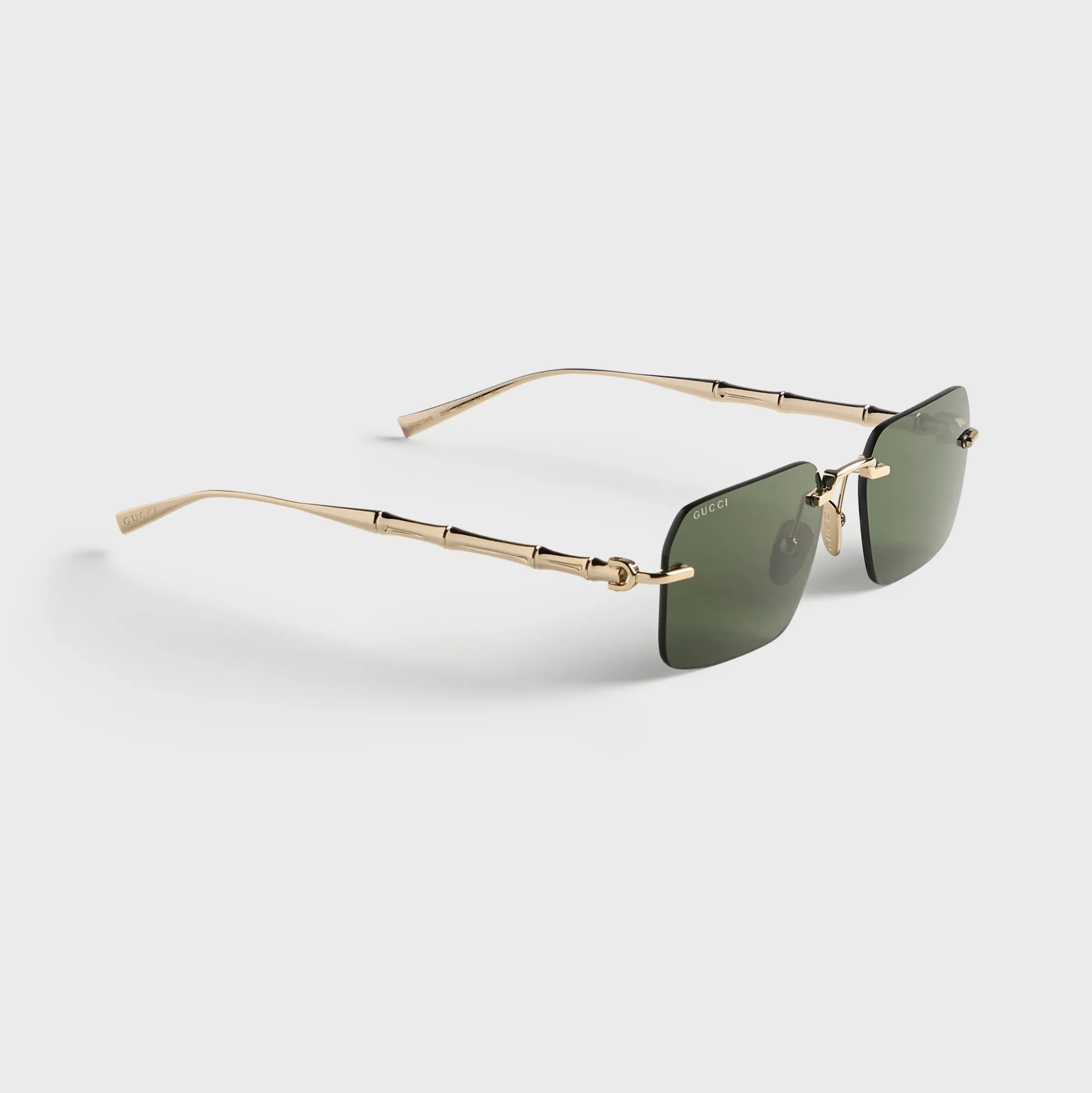 GG2154S Metal Rectangle Sunglasses