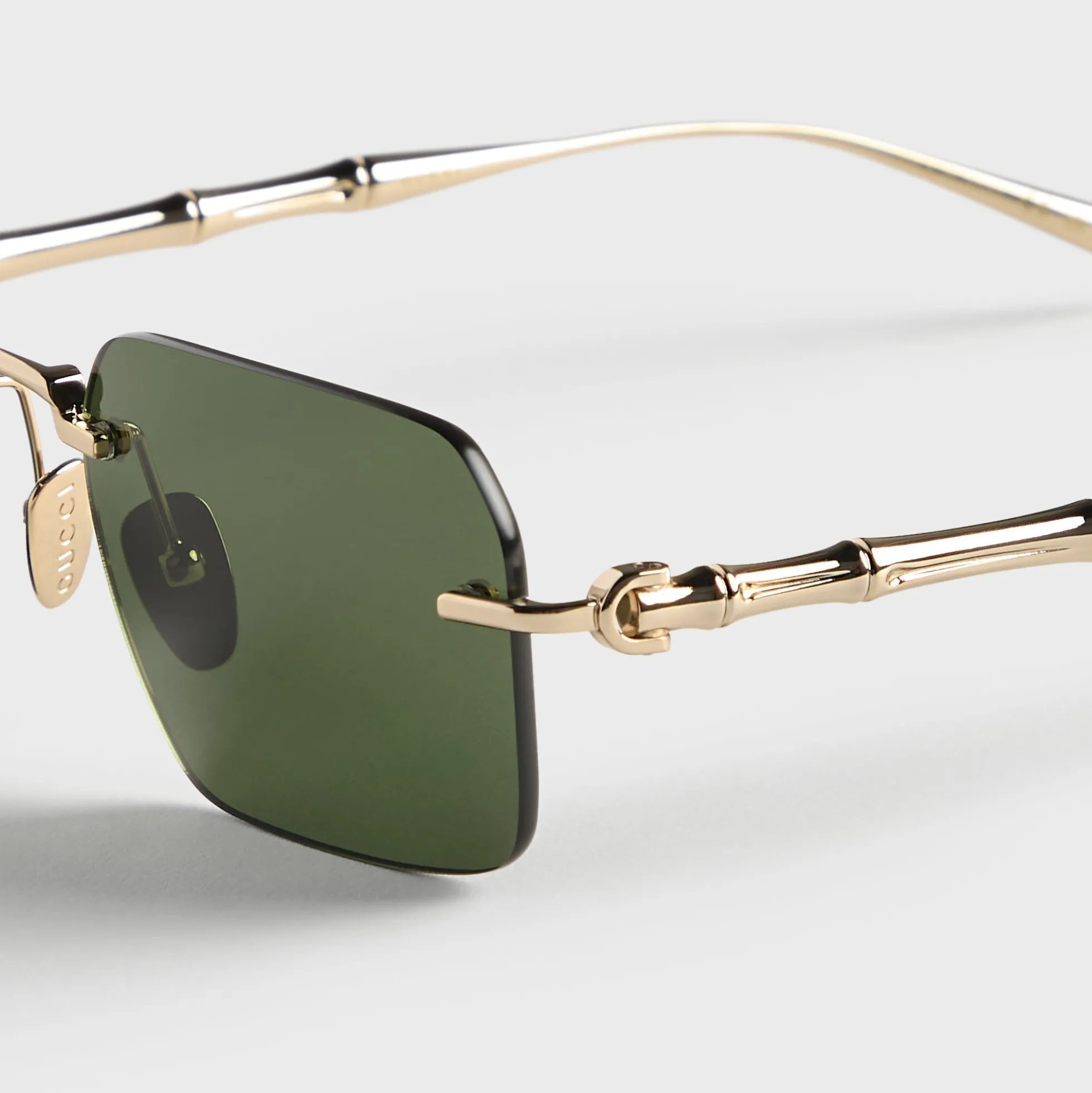 GG2154S Metal Rectangle Sunglasses