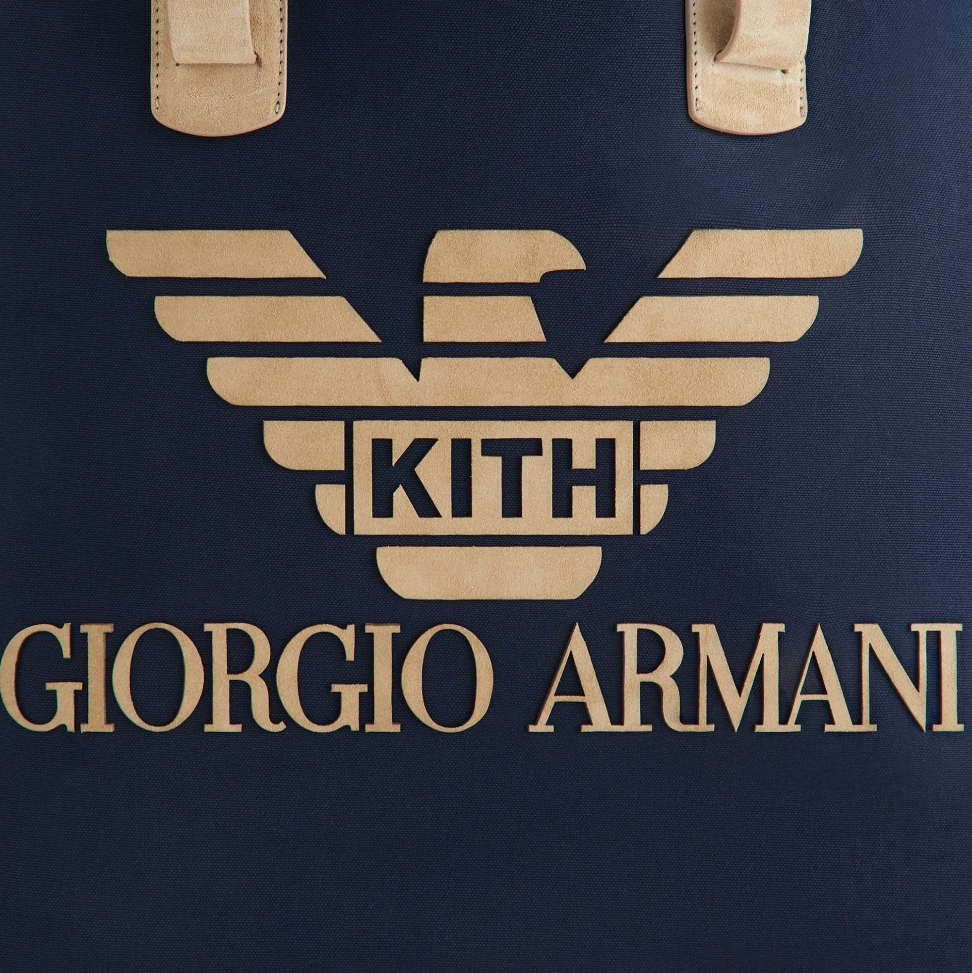 Giorgio Armani & Kith Canvas Tote