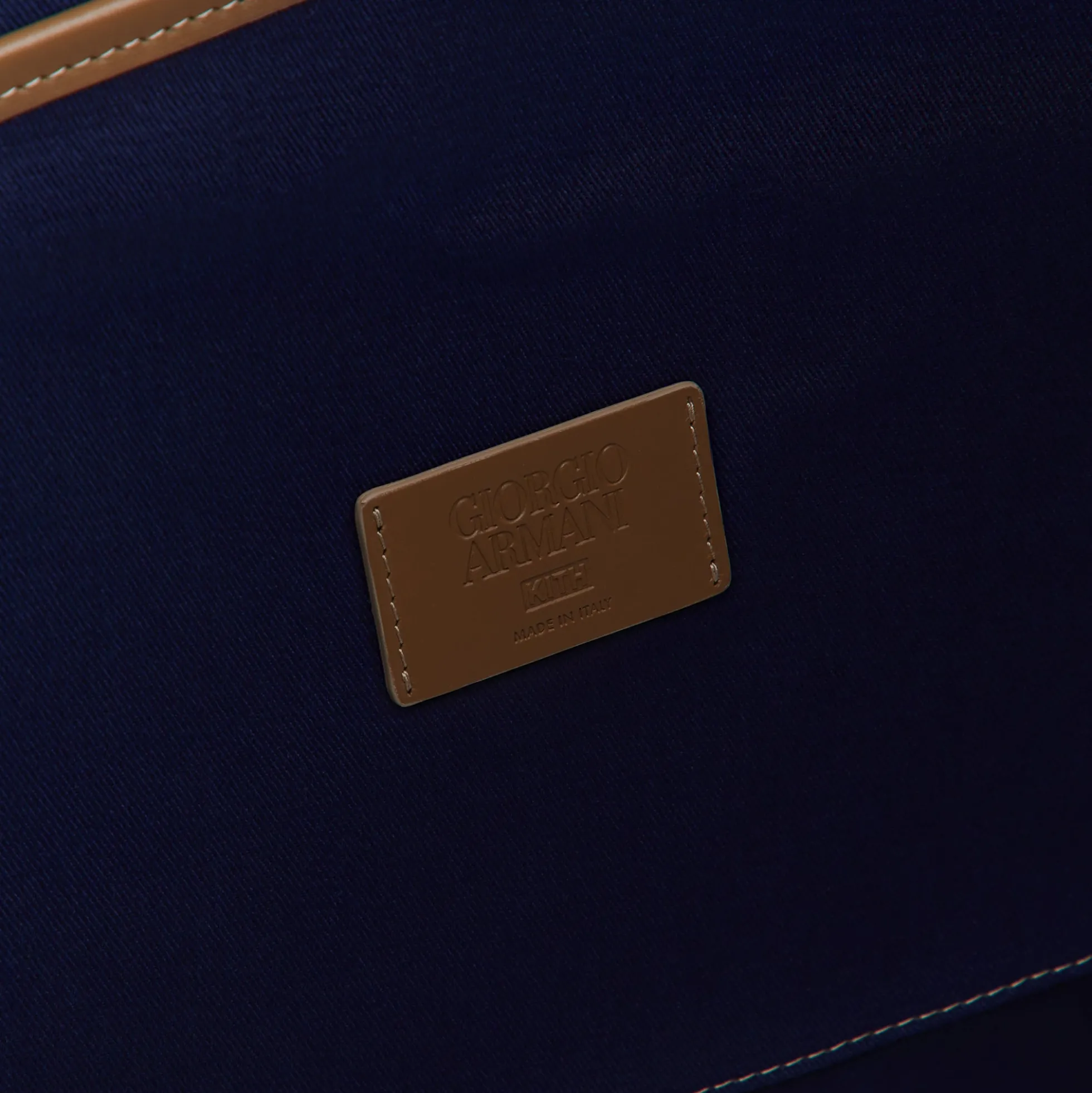Giorgio Armani & Kith Canvas Tote