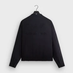 Giorgio Armani & Kith Collarless Bomber Jacket