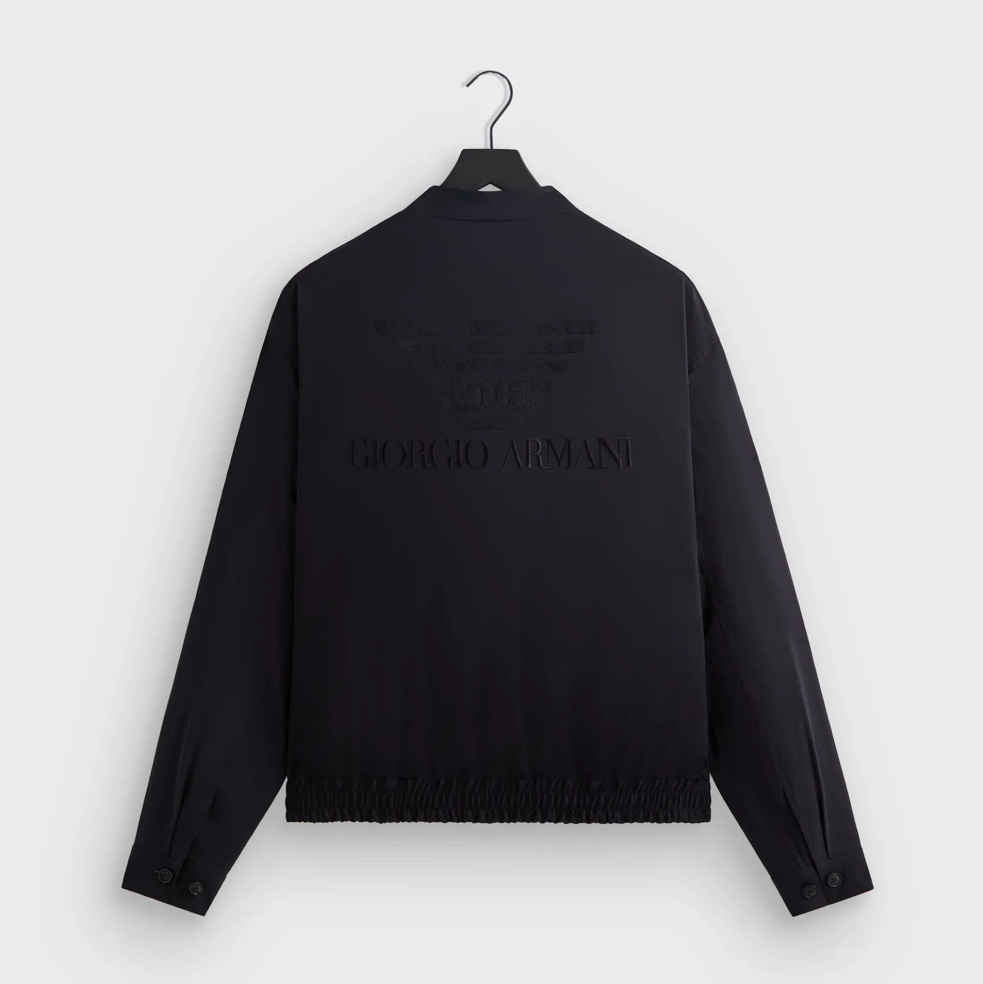 Giorgio Armani & Kith Collarless Bomber Jacket