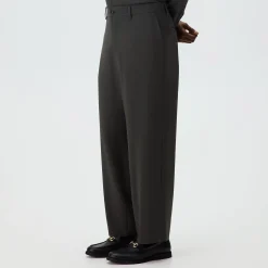 Giorgio Armani & Kith &Kin Milano Crepe Flat Front Trouser