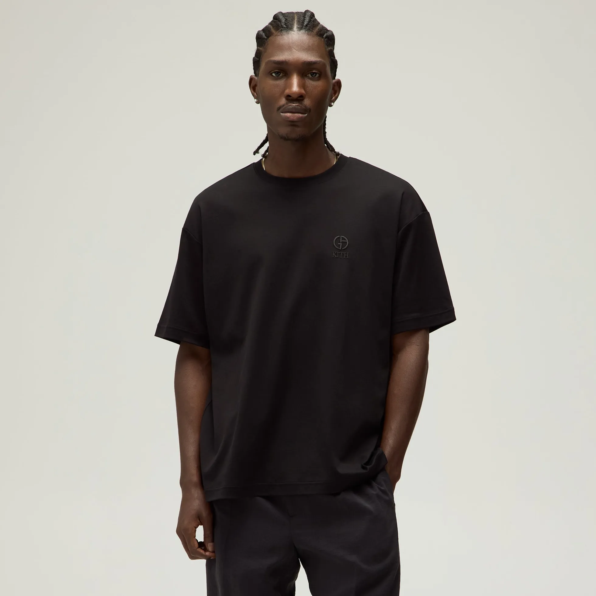 Giorgio Armani & Kith Logo Tee
