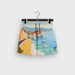 Giorgio Armani & Kith Malibu Collins Swim Short