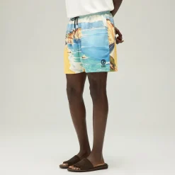 Giorgio Armani & Kith Malibu Collins Swim Short