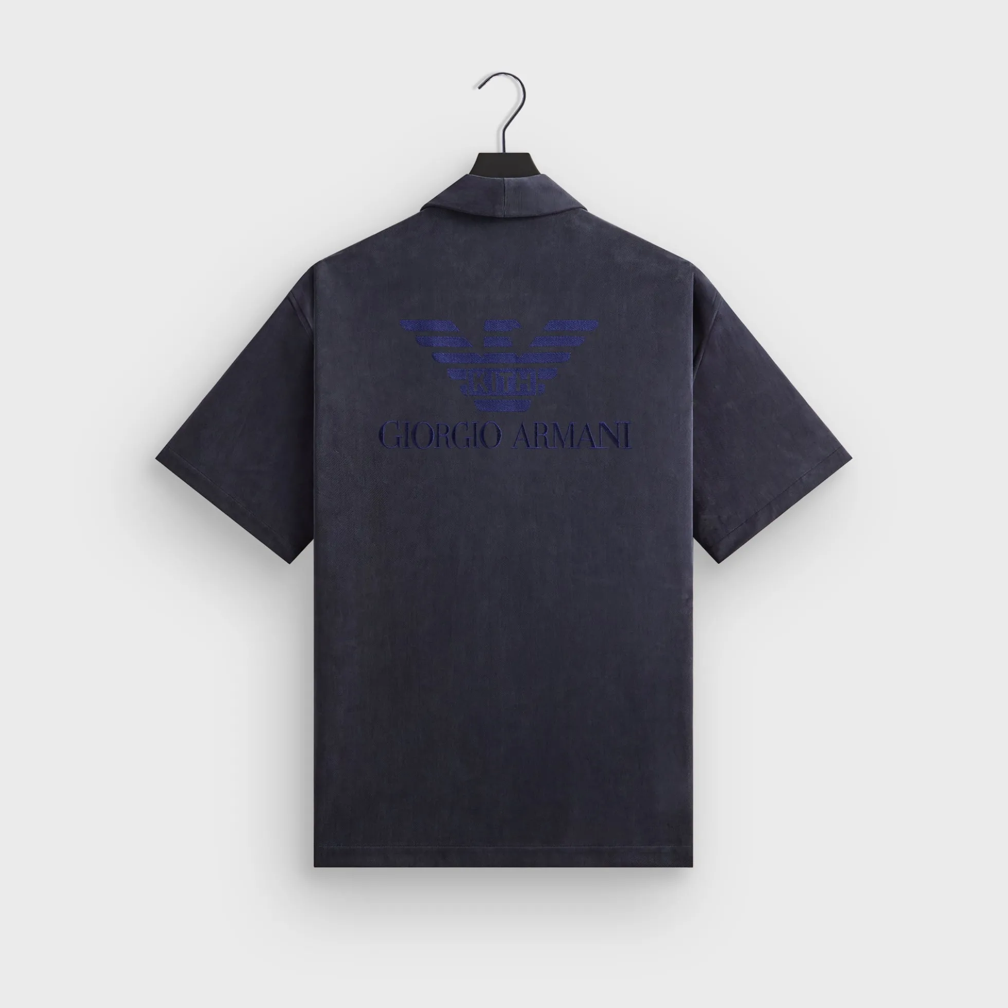 Giorgio Armani & Kith Short Sleeve Thompson Crossover Shirt