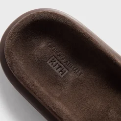 Giorgio Armani & Kith Suede Slides