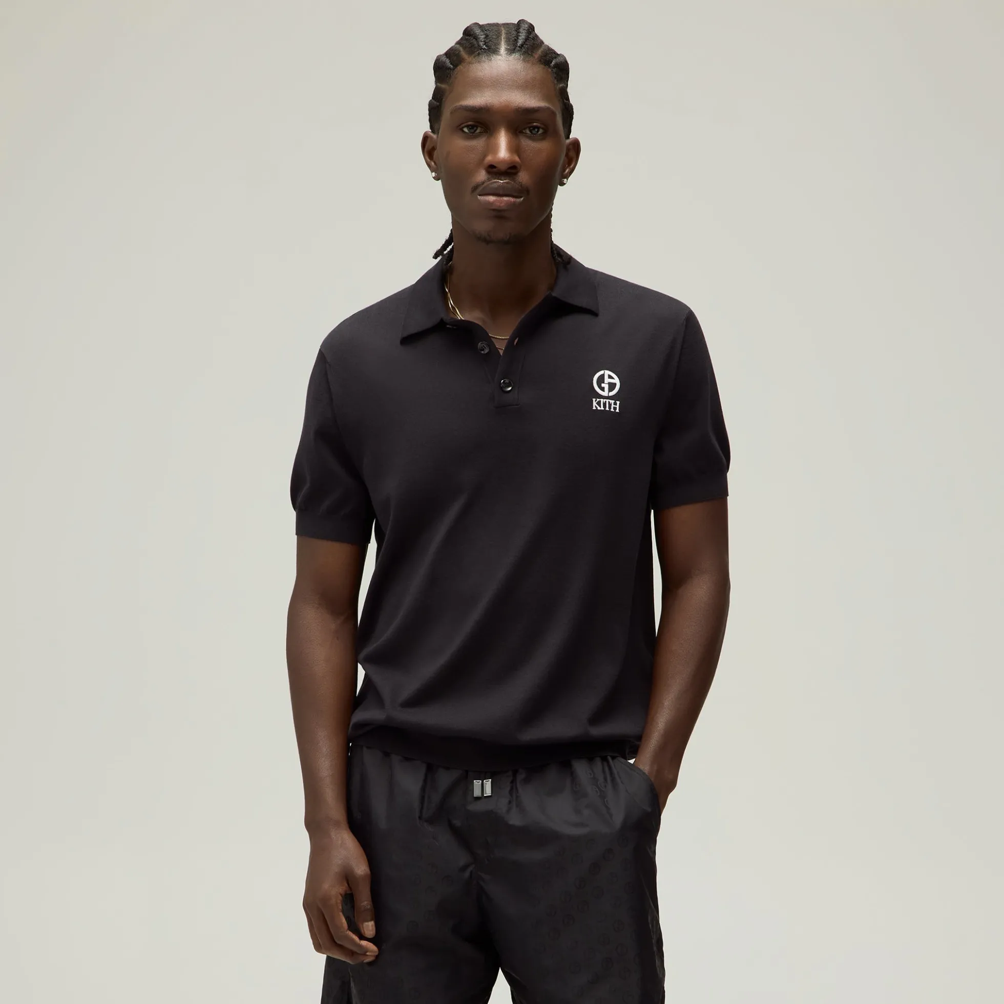 Giorgio Armani & Kith Tilden Knit Polo
