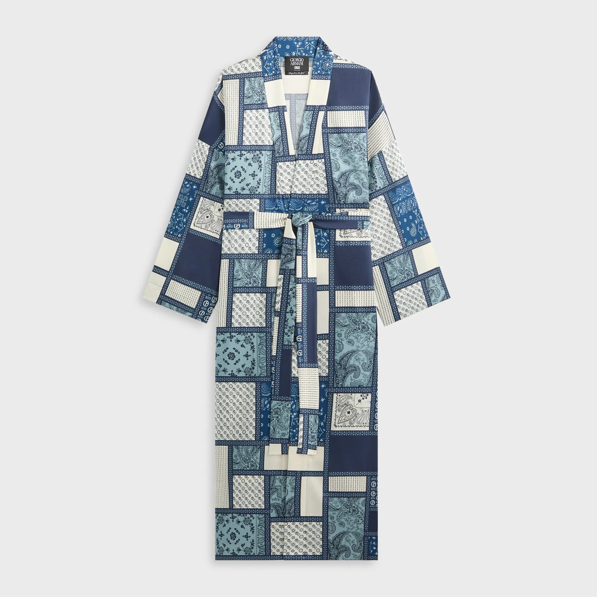 Giorgio Armani & Kith Women Hammered Silk Kimono