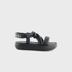 GS Twisted Slingback Sandals