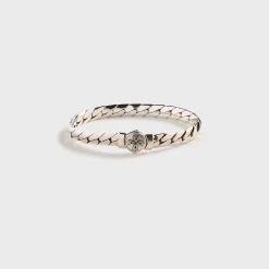 Herringbone Chain Logo Bracelet