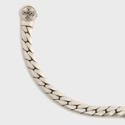 Herringbone Chain Logo Bracelet