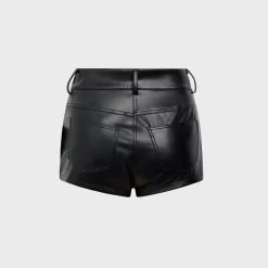 High Waist Jean Short