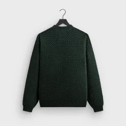 &Kin Basketweave Chenille Lewis Crewneck