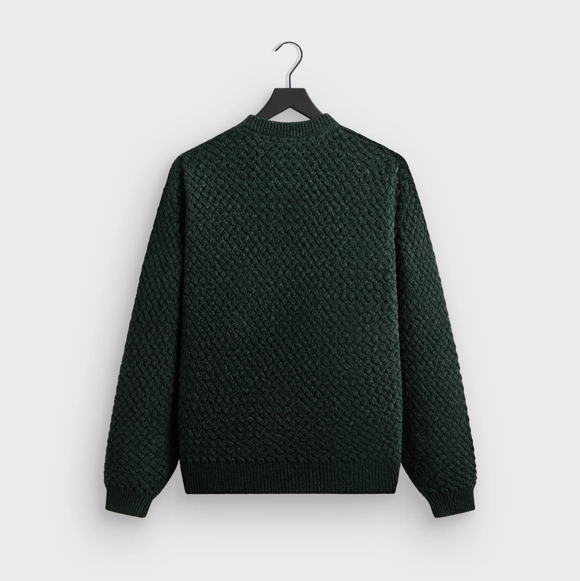 &Kin Basketweave Chenille Lewis Crewneck