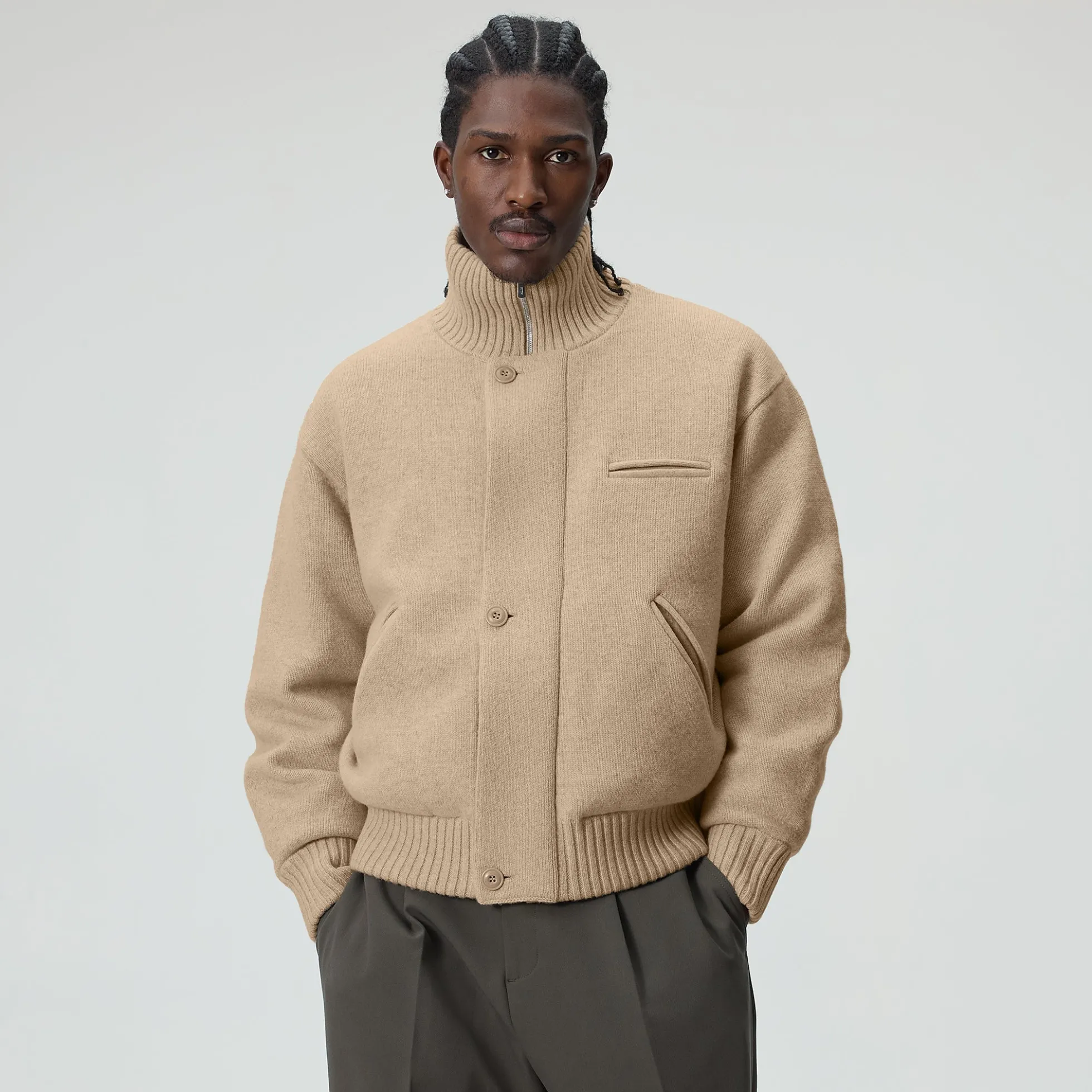 &Kin Darwin Knit Puffer