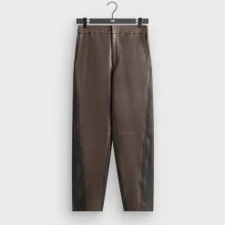 &Kin Irving Combo Leather Moto Pant
