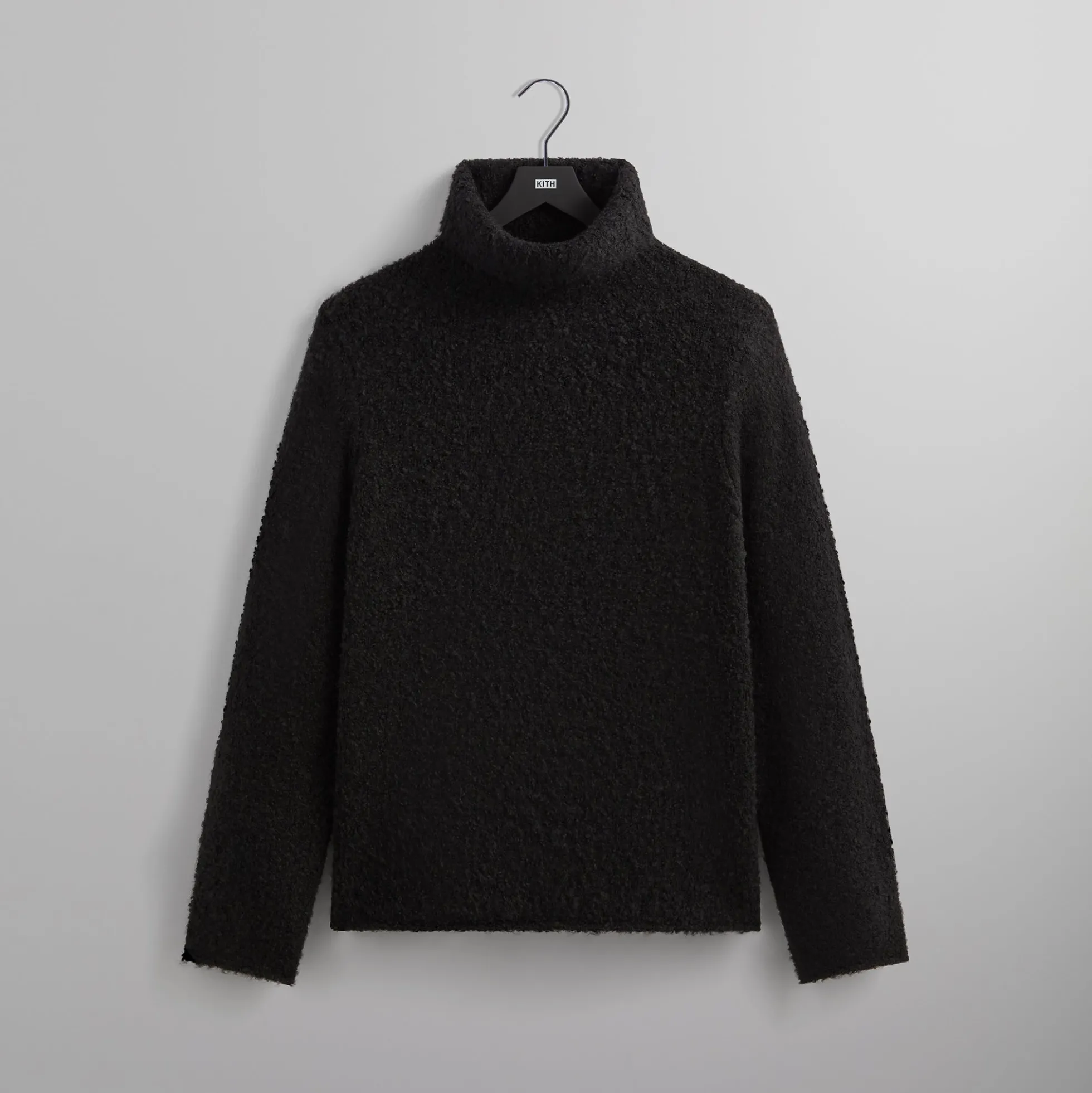 &Kin Speckled Boucle Walker Turtleneck