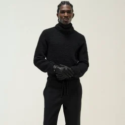&Kin Speckled Boucle Walker Turtleneck