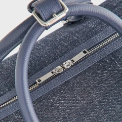 &Kin Wool Denim Traveler K40 Duffle Bag