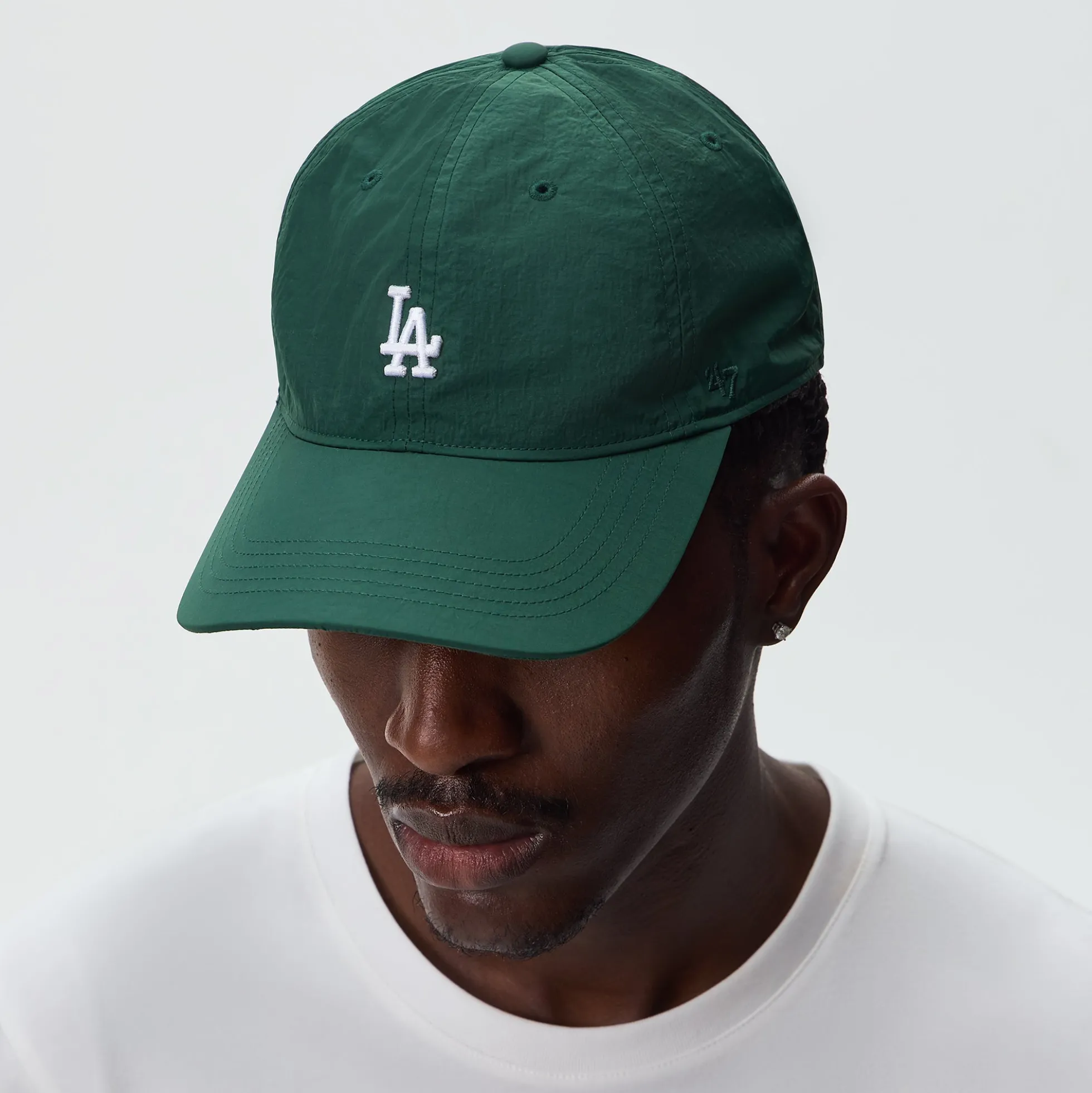 Kith & '47 for the Los Angeles Dodgers Nylon Mini Logo Brand Aaron Classic Cap