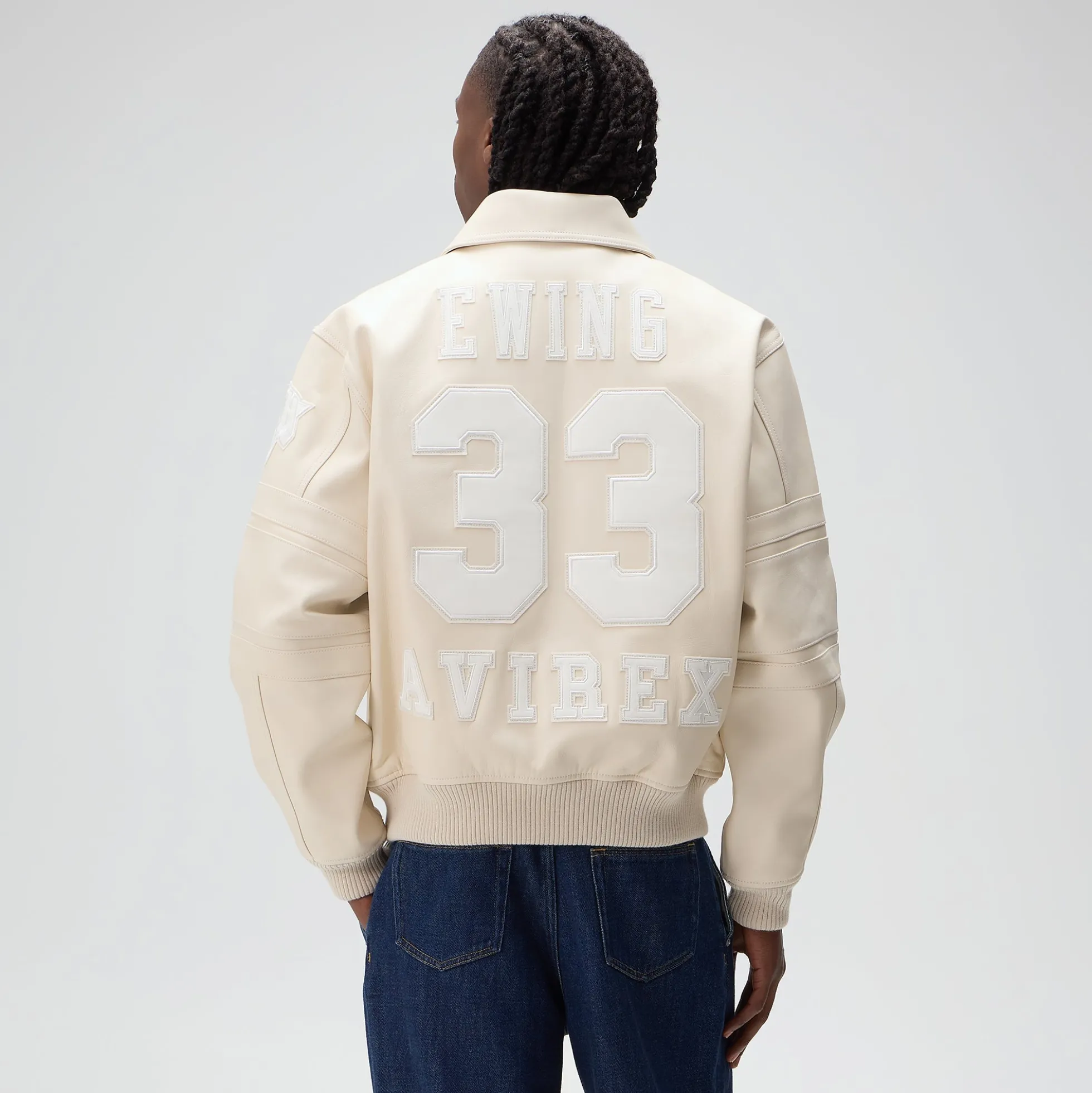 Kith & AVIREX for the New York Knicks Patrick Ewing Legend Jacket