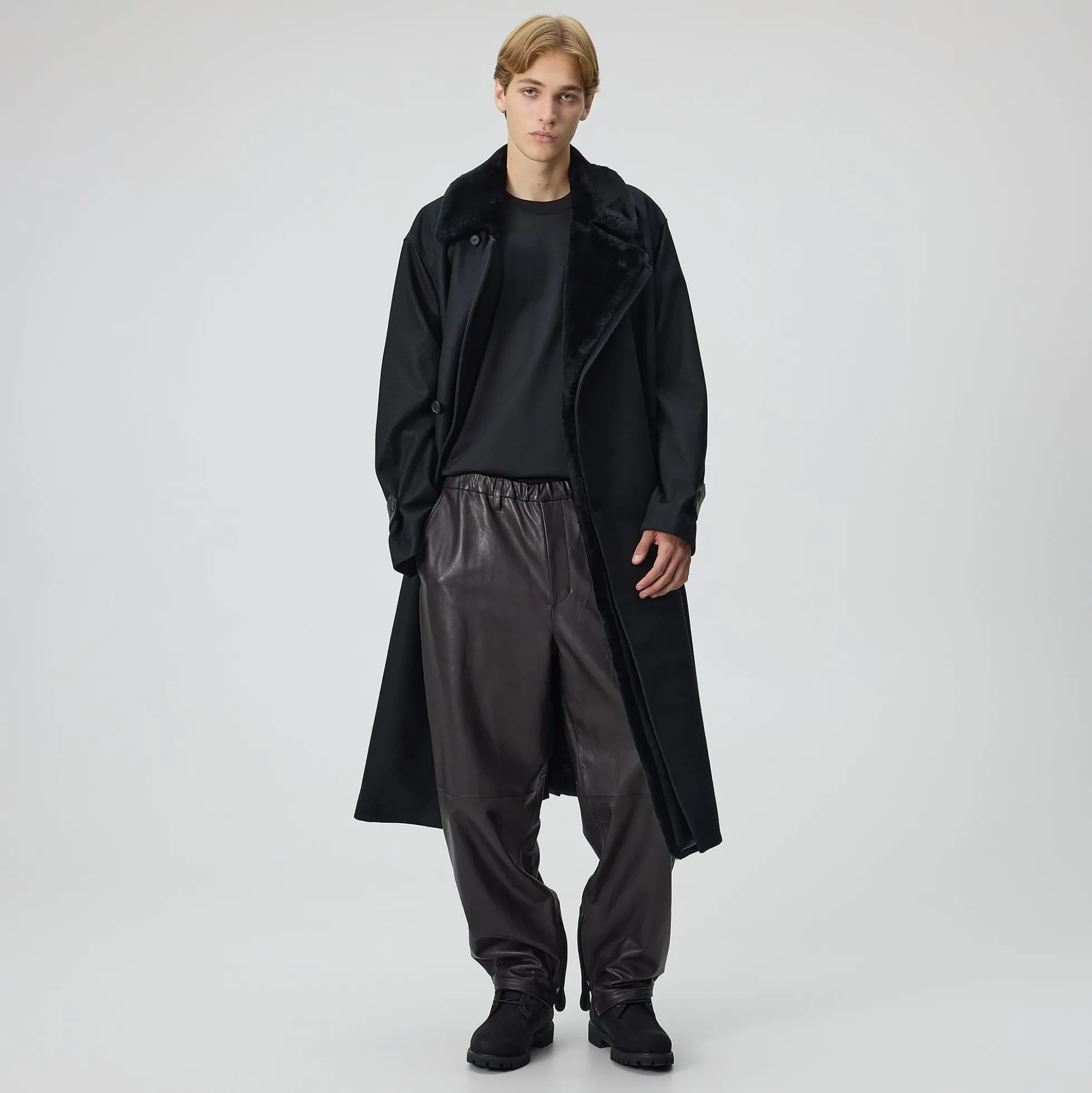 Kith 101 for ssstein Double Lapeled Double Breasted Coat