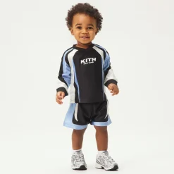 Kith Baby Blocked Ridley Tech Long Sleeve Tee
