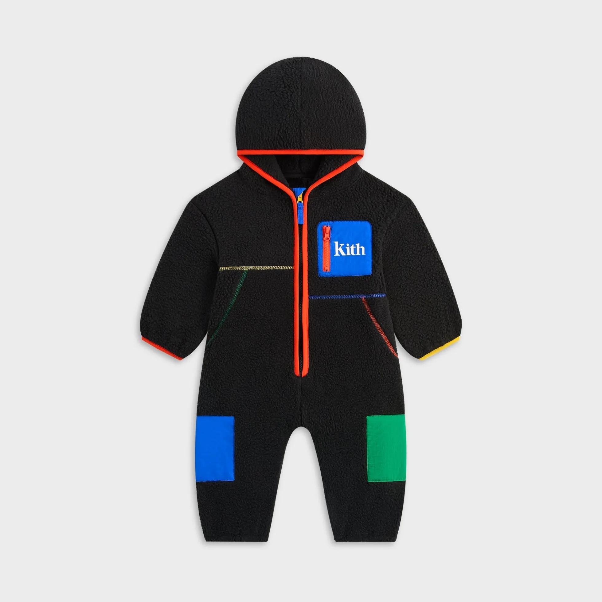Kith Baby Color-Block Sherpa Antony Coverall