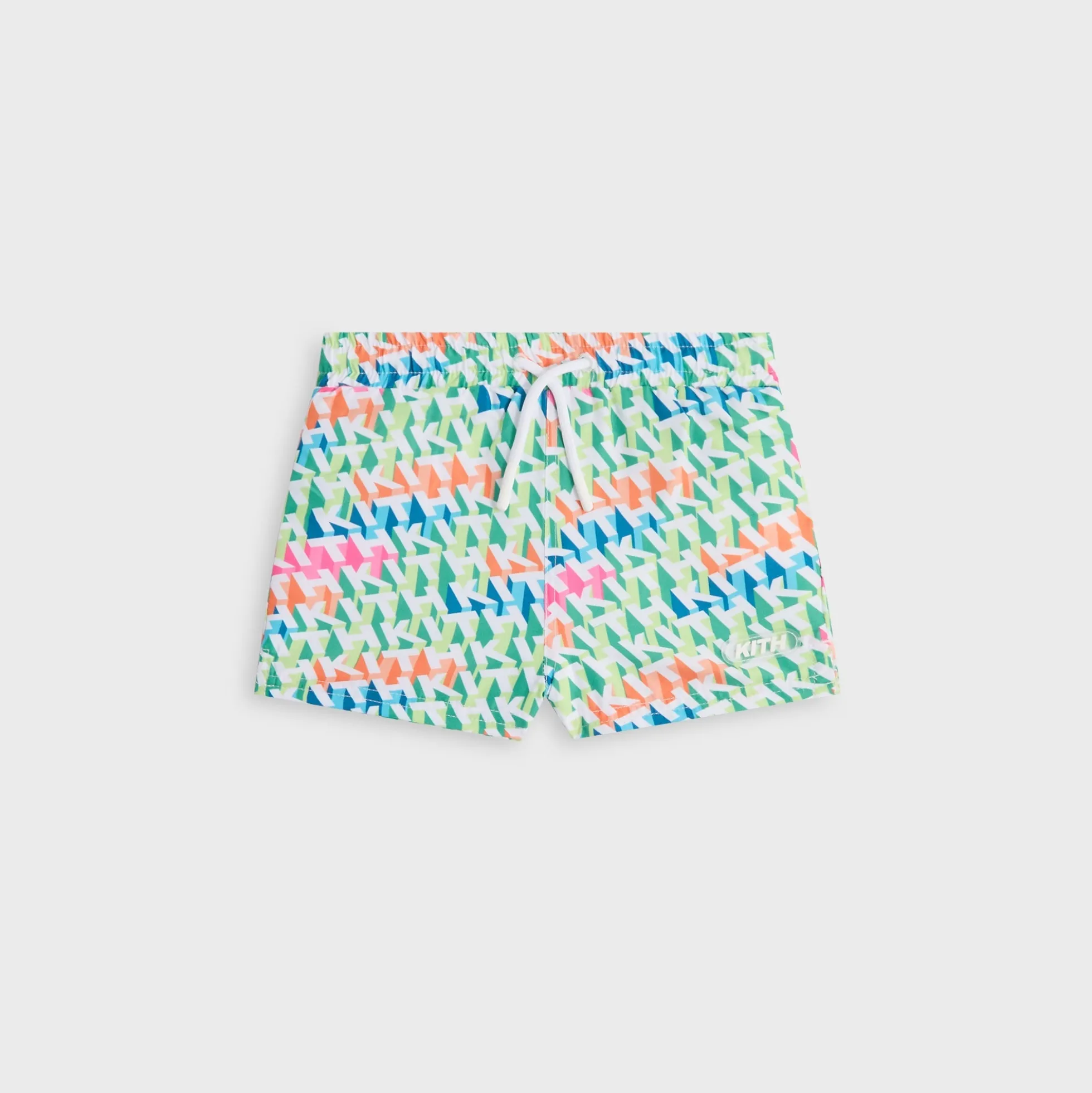 Kith Baby 3D Monogram Kai Swim Trunk