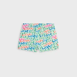 Kith Baby 3D Monogram Kai Swim Trunk