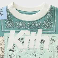 Kith Baby Deconstructed Bandana Nelson Crewneck
