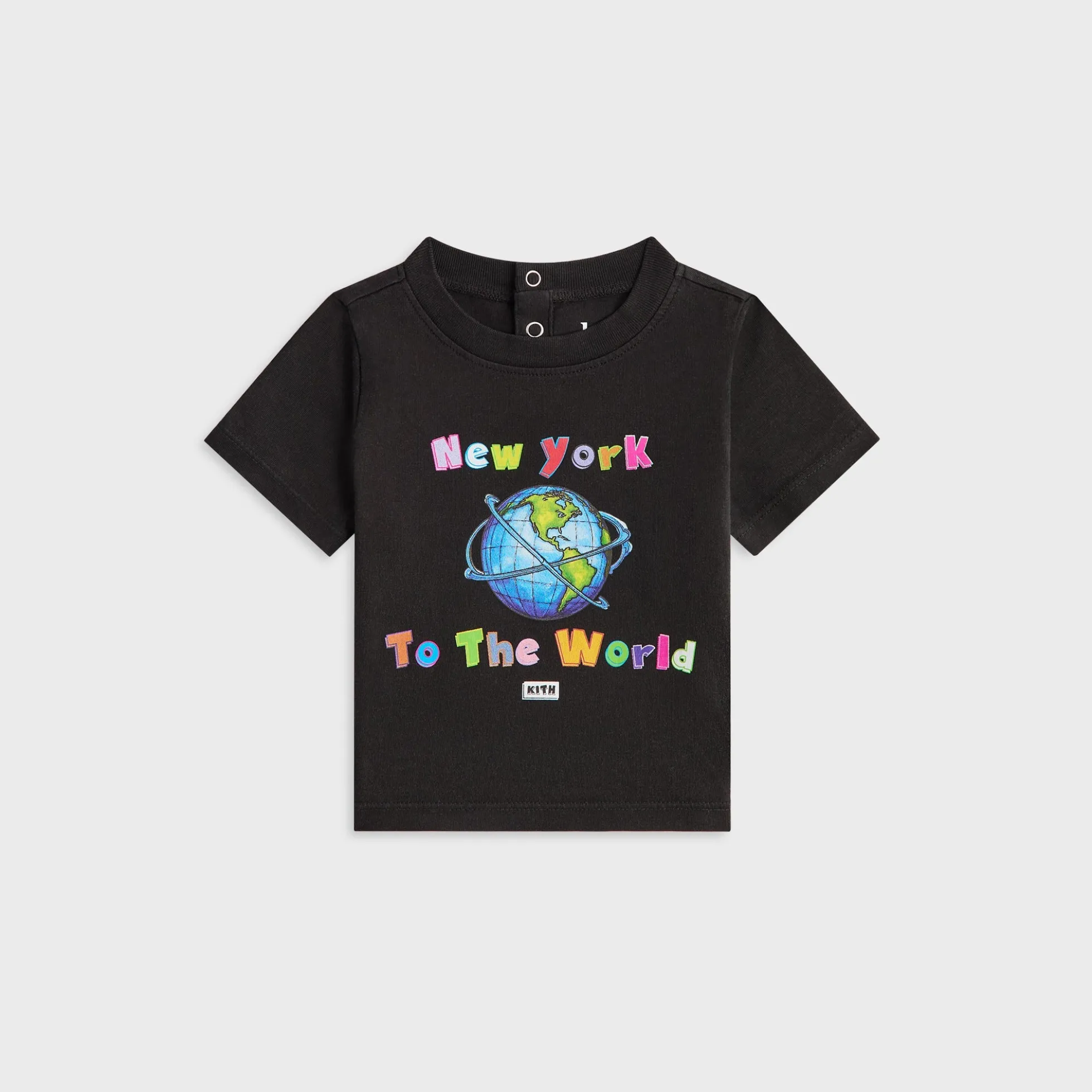 Kith Baby New York to the World Vintage Tee